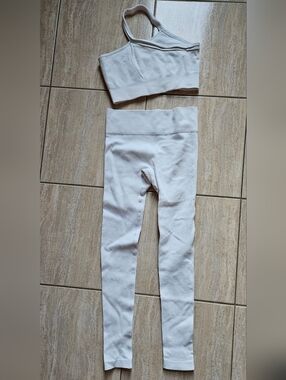 B|Fit A Flow Pearl One‑Shoulder Set